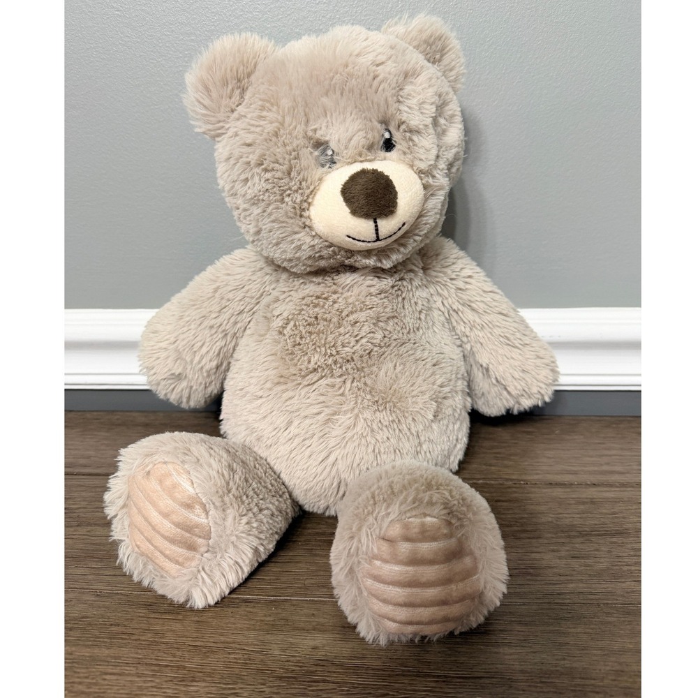 Spark Create Imagine Plush Bear‎ Tan Brown Soft Walmart Frosted